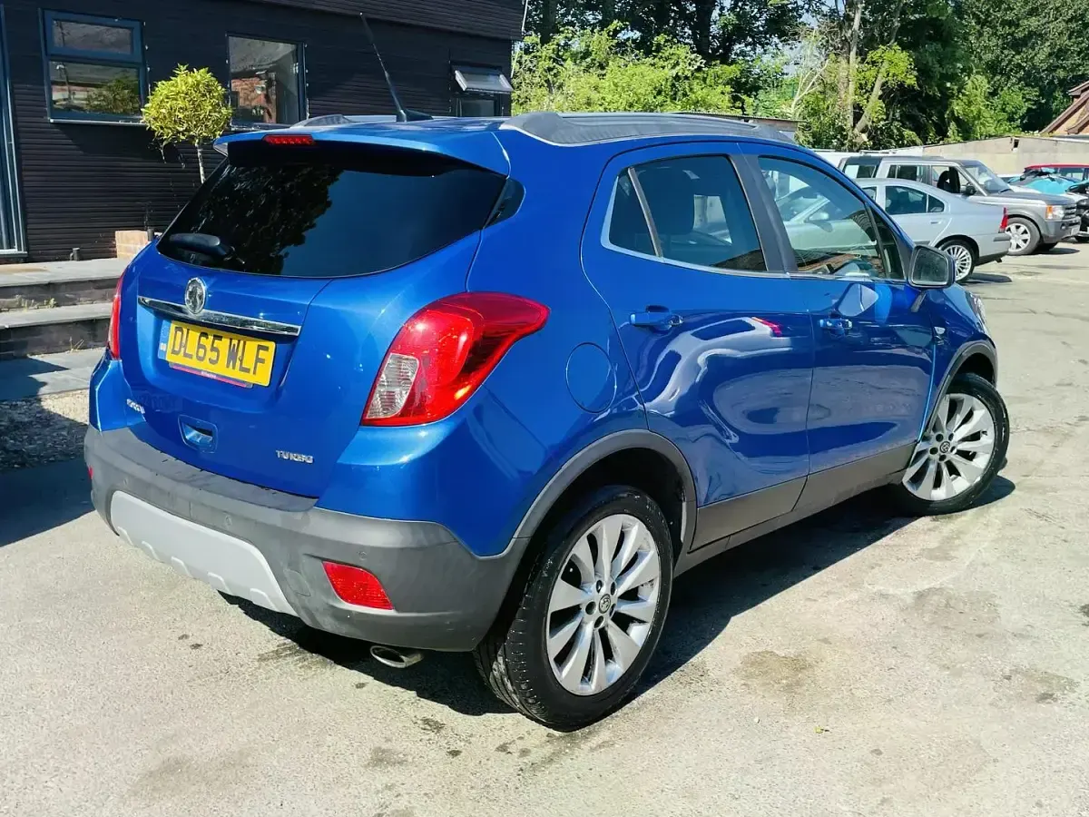 Used Vauxhall Mokka 140 HP (102 kW) 2015 Blue SUV