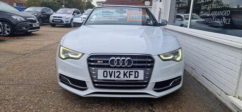 Used Audi S5 Cabriolet Design 333 HP (244 kW) 2012 White Cabriolet