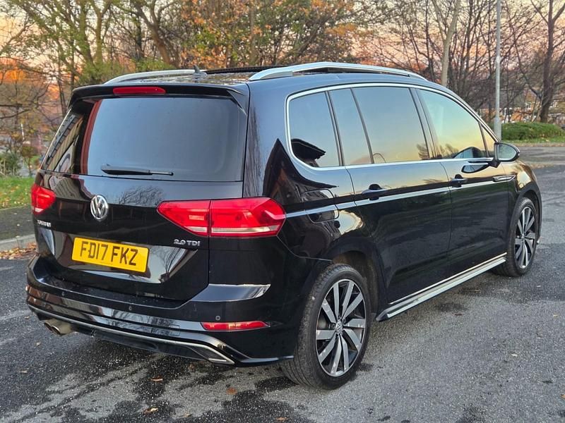 Used VW Touran R-line 2017 Black MPV