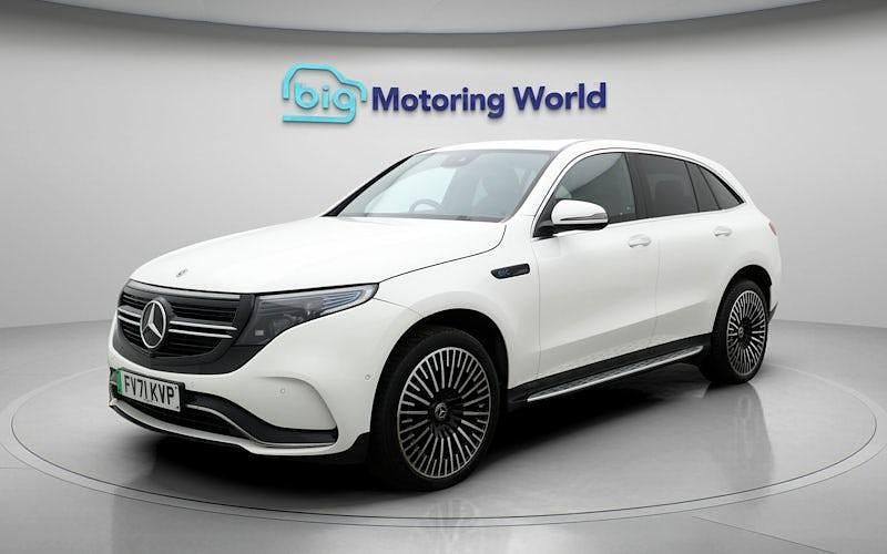 Used Mercedes EQC400 AMG Line Premium 300 kW (408 HP) 2022 White SUV