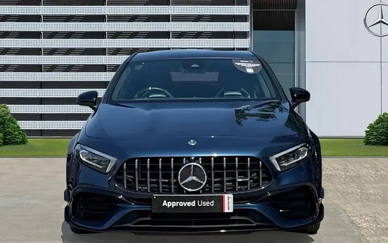 Used Mercedes A45 AMG AMG 421 HP (309 kW) 2022 Blue Hatchback