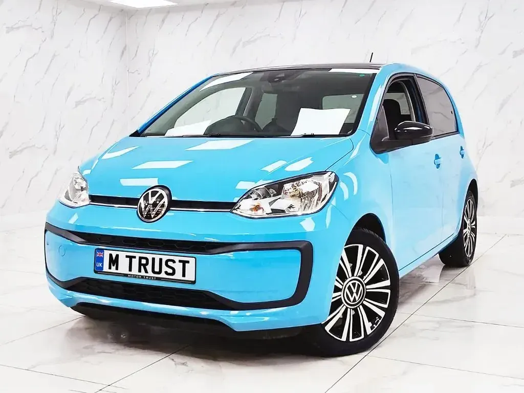 Used VW up! Black Edition 65 HP (47 kW) 2023 Blue Hatchback