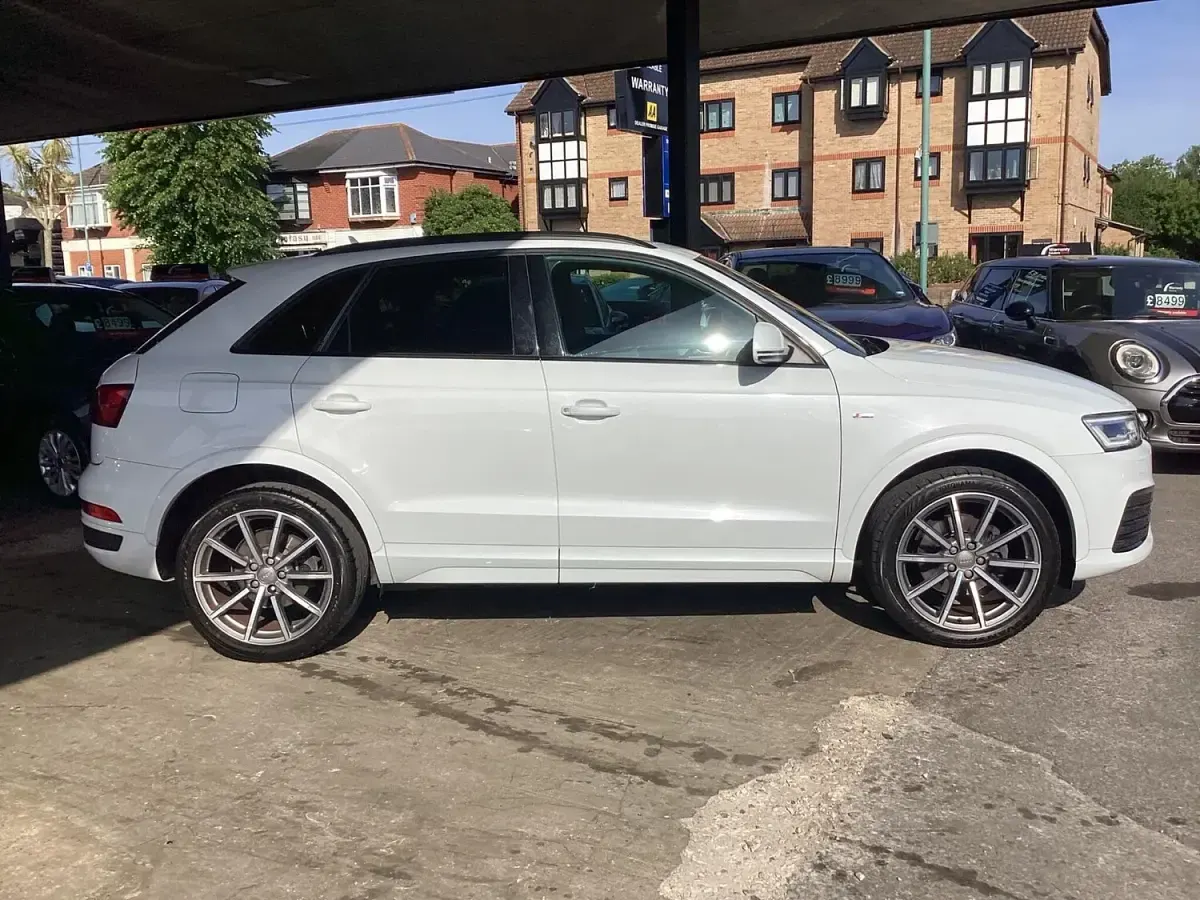 Used Audi Q3 S-line plus 184 HP (135 kW) 2016 White SUV