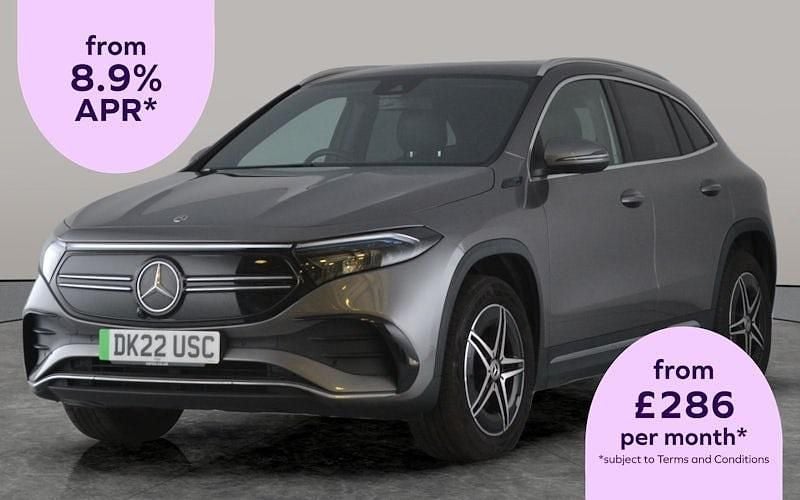 Grey Used 2022 Mercedes EQA250 AMG line SUV | £20,231 (Fair price) - Image 1/3