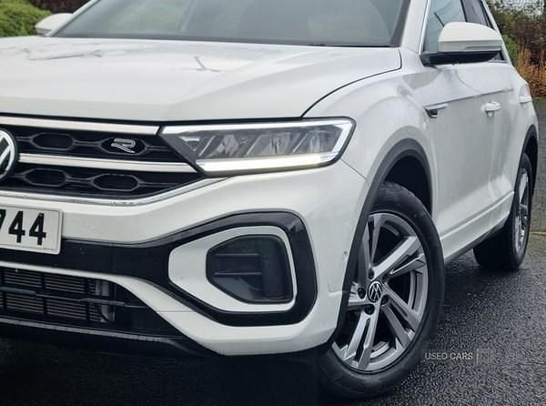 Used VW T-Roc R-line 150 HP (110 kW) 2023 White SUV