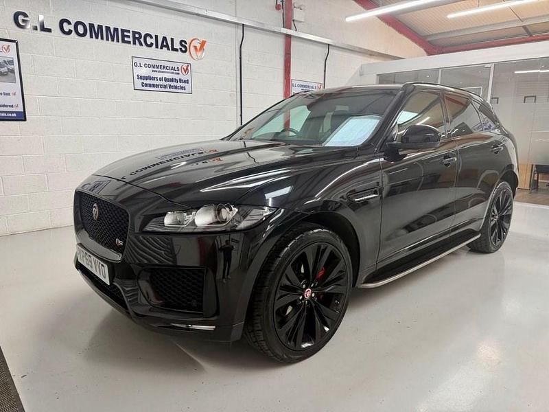Black Used 2020 Jaguar F-Pace S SUV | £24,995 (Expensive) - Image 1/3