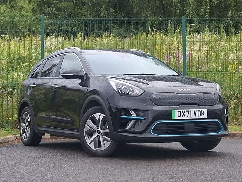 Black Used 2022 Kia e-Niro 3 SUV | £14,698 (Good price) - Image 1/4