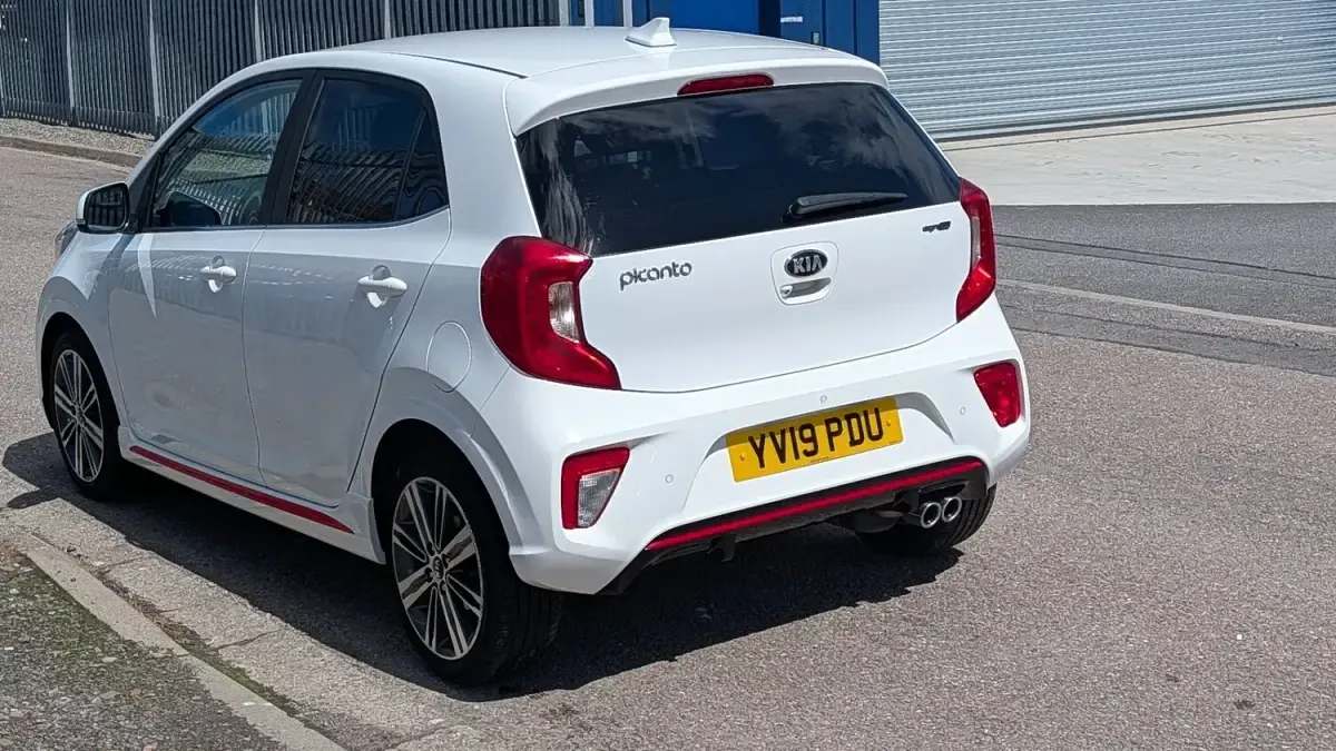Used Kia Picanto GT-Line 2019 White Hatchback