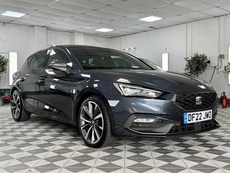 Grey Used 2022 Seat Leon FR Sport Hatchback | £12,491 (Good price) - Image 1/3