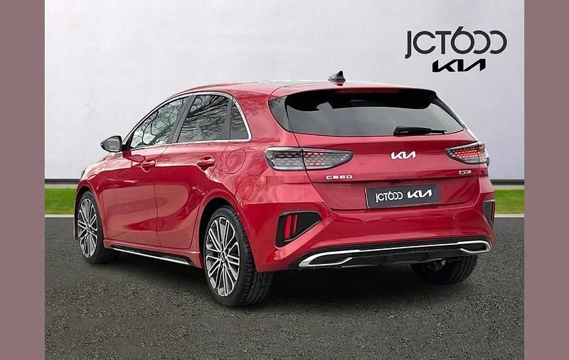 Used Kia Ceed GT-Line S 158 HP (116 kW) 2023 Red Hatchback