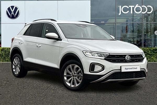 Used VW T-Roc Match 150 HP (110 kW) 2024 White SUV