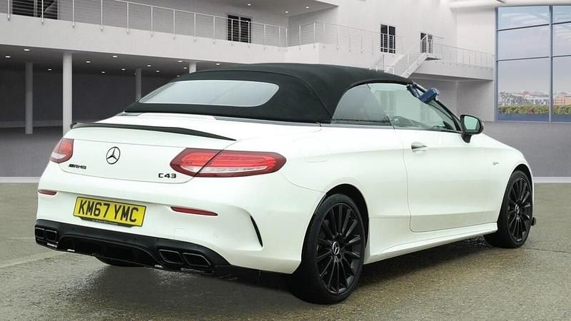 Used Mercedes C43 AMG Premium Plus 2018 White Cabriolet
