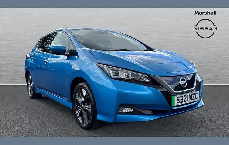Blue Used 2021 Nissan Leaf Tekna Hatchback | £12,130 (Good price) - Image 1/4