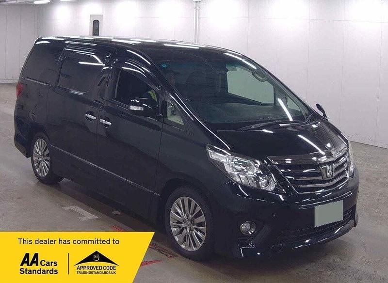 Black Used 2013 Toyota Alphard MPV | £14,999 - Image 1/4