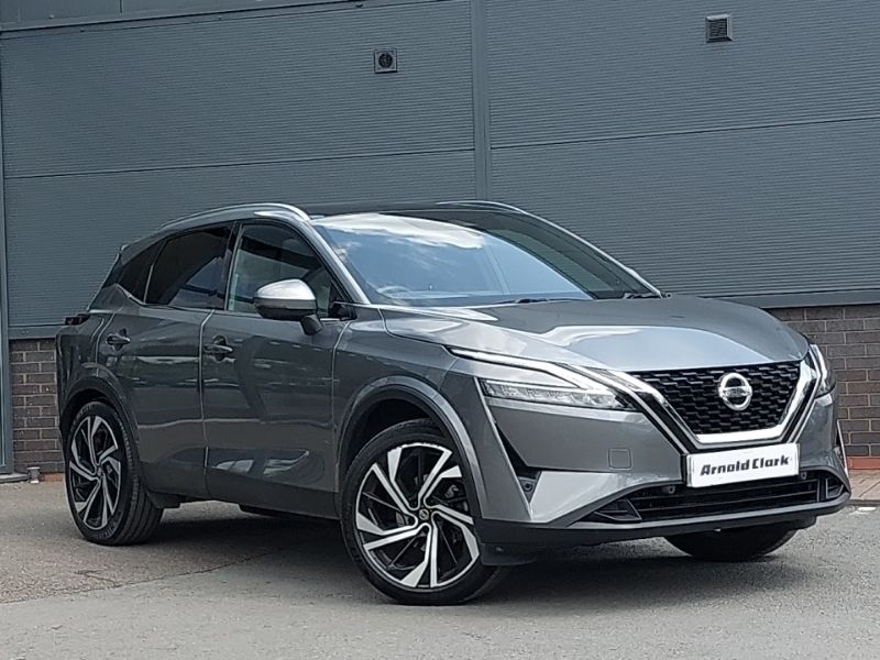 Grey Used 2022 Nissan Qashqai Tekna+ SUV | £23,798 - Image 1/4