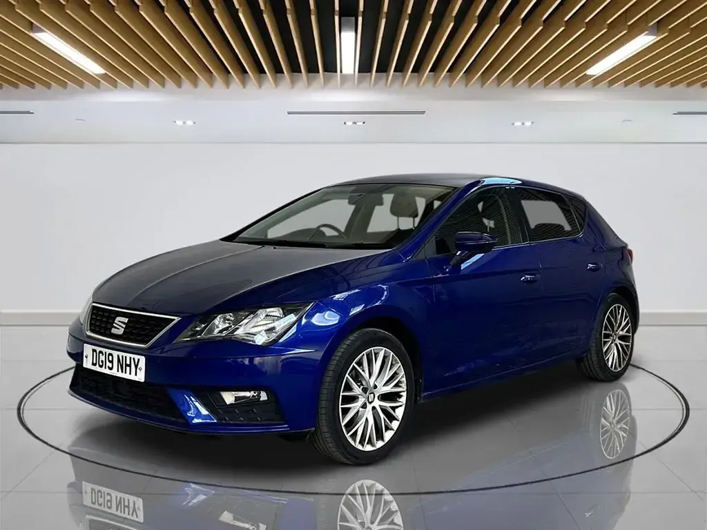 Second-hand Seat Leon SE Dynamic 130 CP (95 kW) 2019 Albastru Hatchback