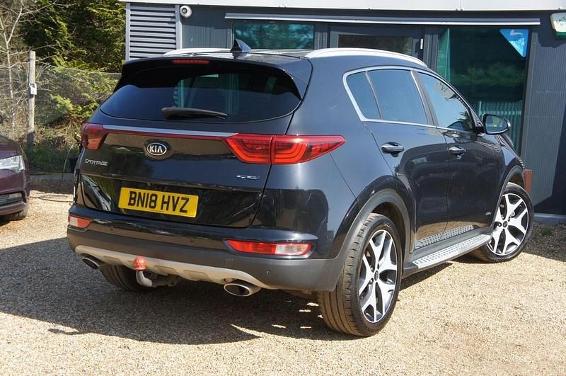 Used Kia Sportage GT-Line 136 HP (100 kW) 2018 Black SUV