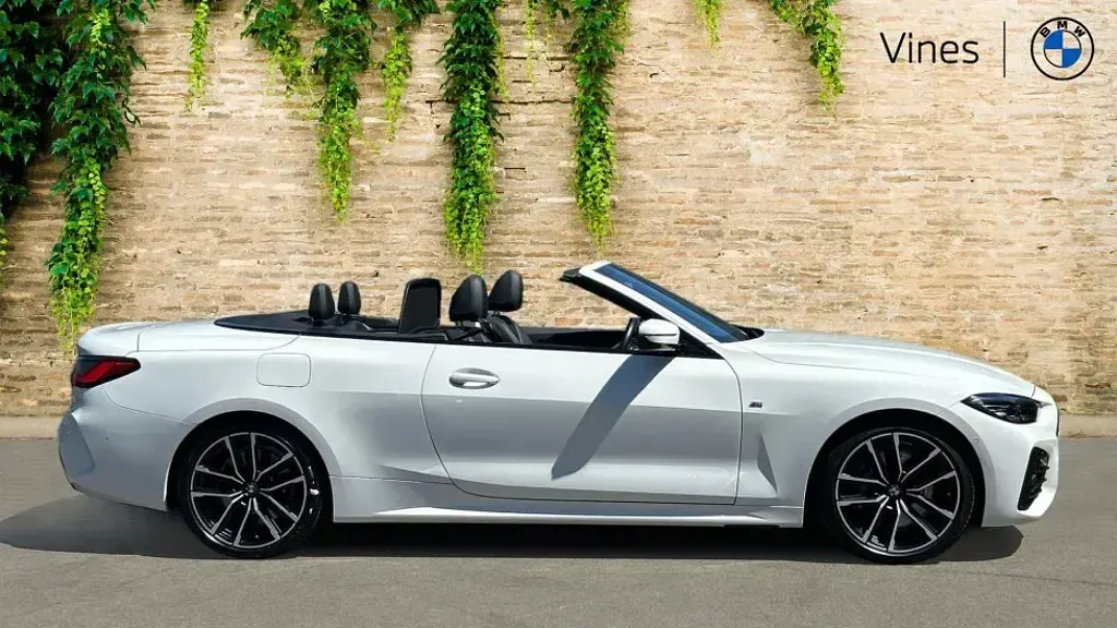 Used BMW 420 M Sport 184 HP (135 kW) 2021 White Cabriolet