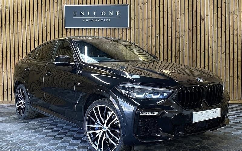 Black Used 2021 BMW X6 M Sport SUV | £41,000 (Good price) - Image 1/2