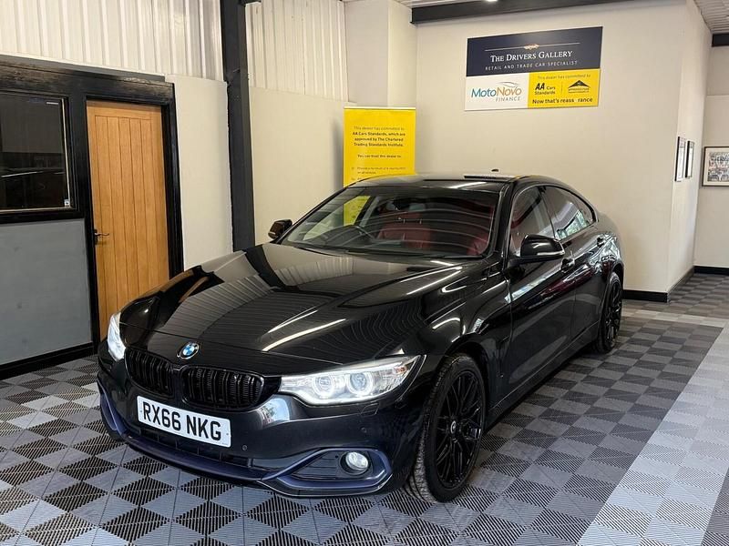 Black Used 2016 BMW 420 Sport Line Coupe | £7,896 (Fair price) - Image 1/4