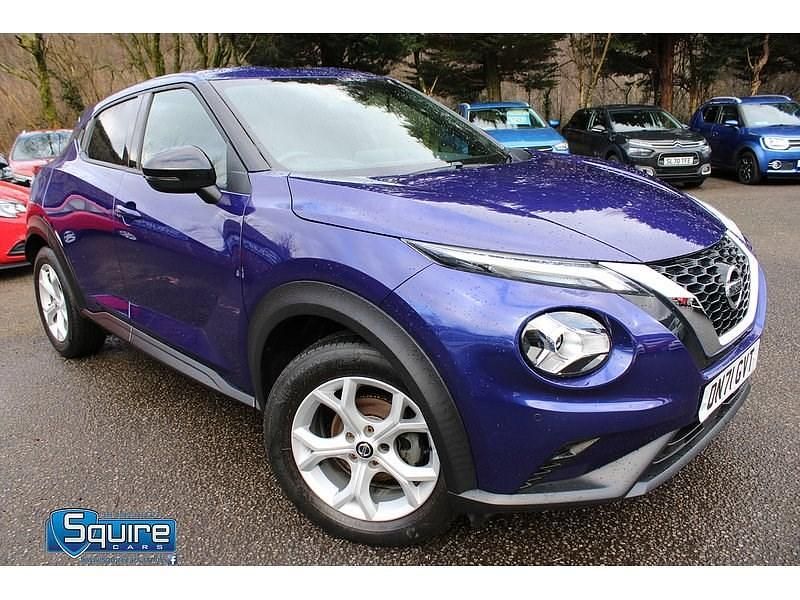 Used Nissan Juke N-Connecta 2021 Blue SUV