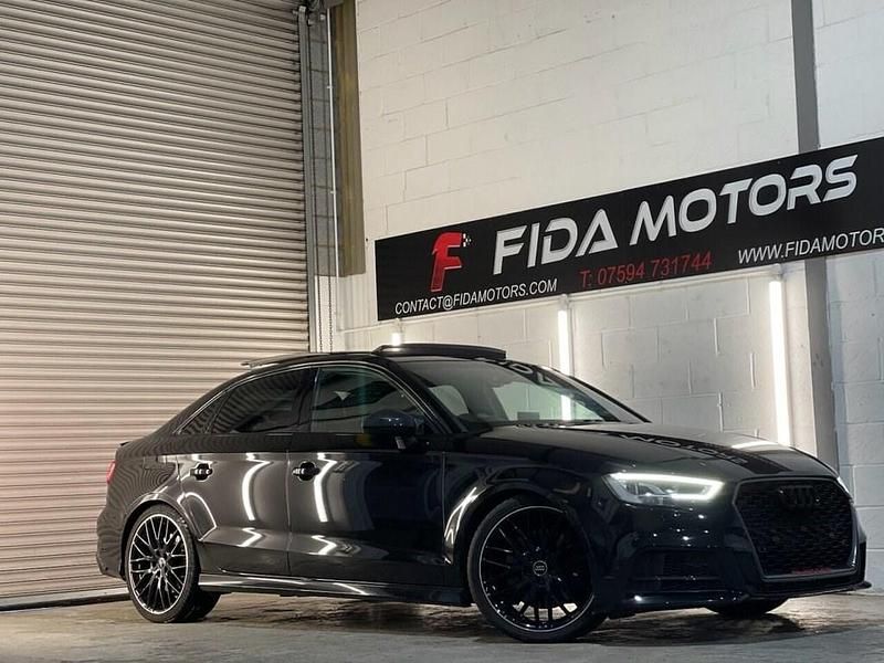 Black Used 2019 Audi S3 Black Edition Sedan | £24,995 (Good price) - Image 1/4