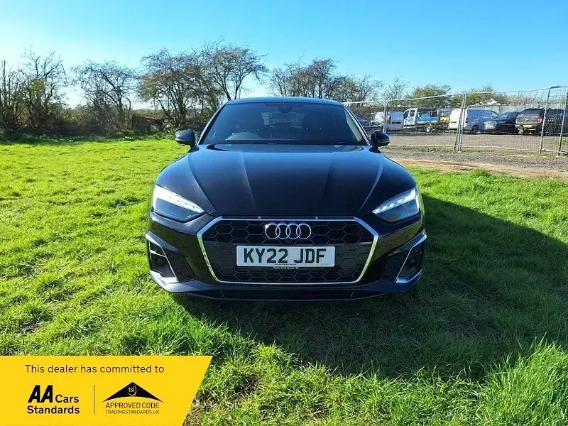 Used Audi A5 Sportback S-Line 204 HP (150 kW) 2022 Black Hatchback