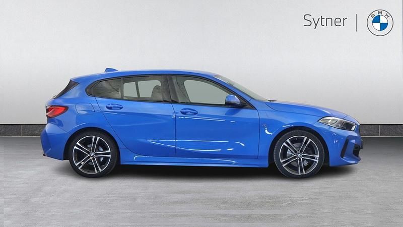 Used BMW 118 M Sport 148 HP (108 kW) 2021 Blue Hatchback