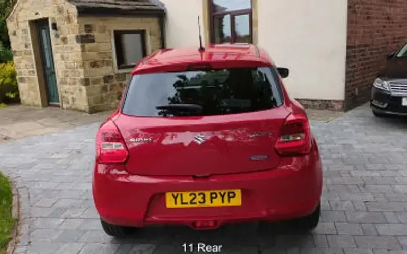 Usado Suzuki Swift SZ-L 83 HP (61 kW) 2023 Vermelho Citadino
