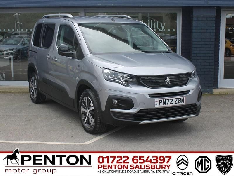 Used Peugeot Rifter GT 130 HP (95 kW) 2022 Grey MPV