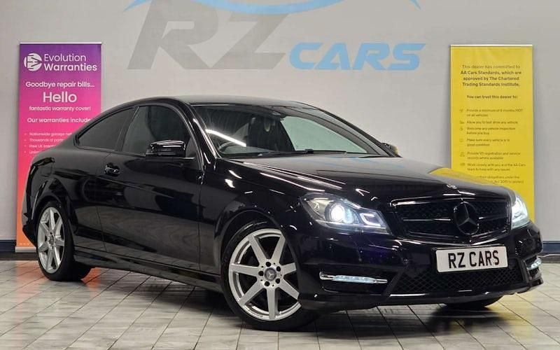 Black Used 2014 Mercedes C220 Sport Edition Coupe | £9,495 (Super price) - Image 1/4