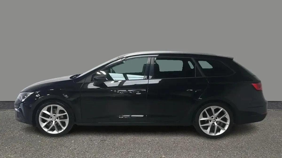 Used Seat Leon FR 125 HP (91 kW) 2018 Black Estate