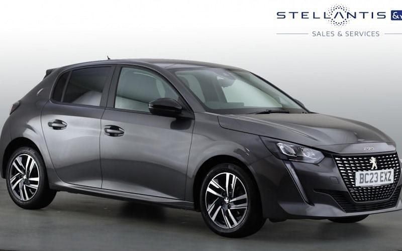 Grey Used 2023 Peugeot 208 Active+ Hatchback | £13,370 (Fair price) - Image 1/4