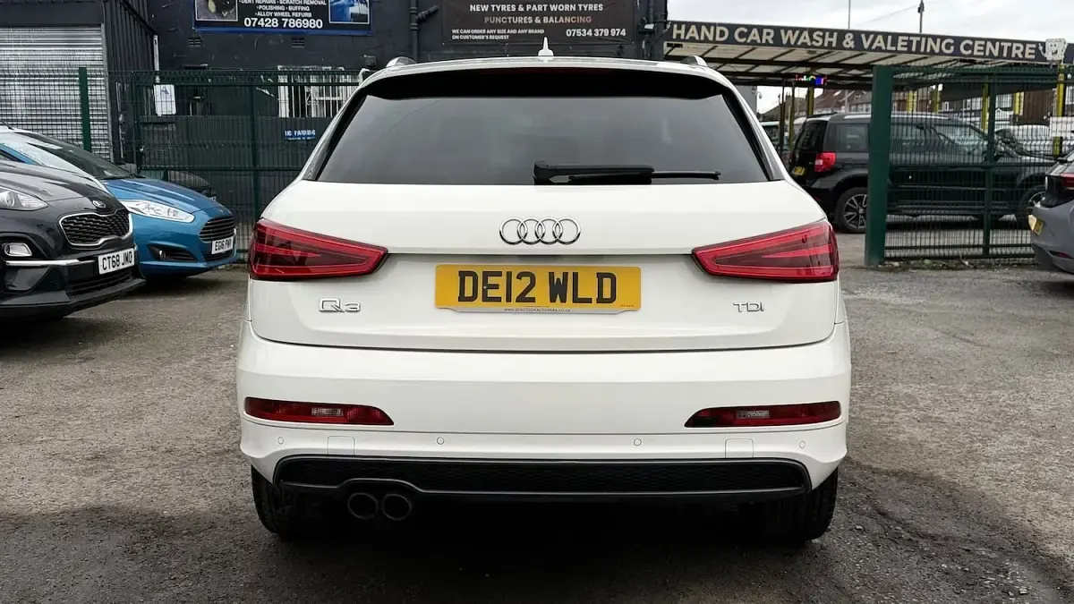 Used Audi Q3 S-Line 140 HP (102 kW) 2012 White SUV