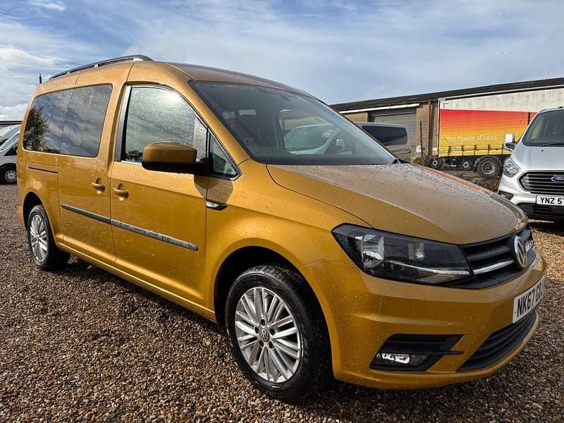 Yellow Used 2018 VW Caddy Maxi Life Life MPV | £14,995 (Fair price) - Image 1/4