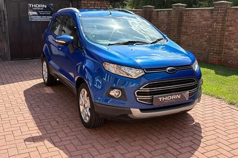Blue Used 2017 Ford Ecosport Titanium SUV | £6,250 (Good price) - Image 1/1