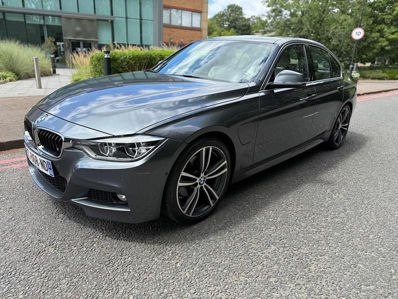 Metallic grey Used 2016 BMW 330e Sport Line Sedan | £18,995 - Image 1/4