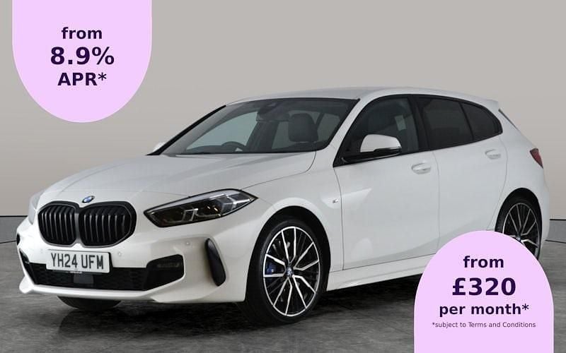 White Used 2024 BMW 118 M Sport Hatchback | £22,569 (Fair price) - Image 1/2