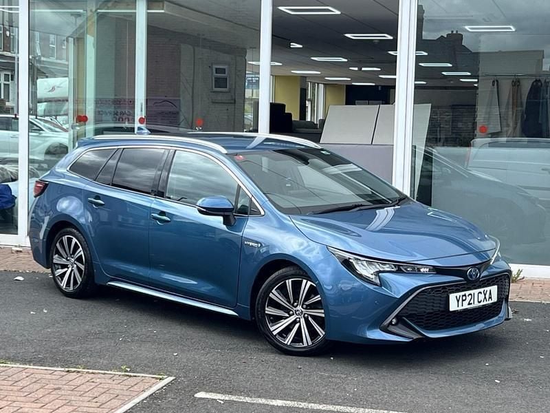 Blue Used 2021 Toyota Corolla Design Estate | £15,500 (Good price) - Image 1/4