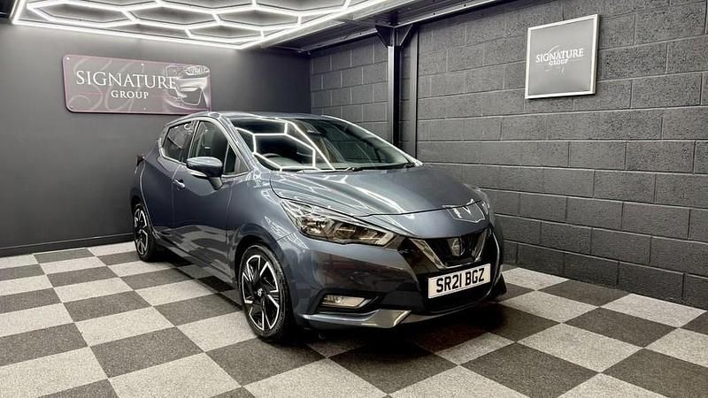 Used Nissan Micra Acenta 92 HP (67 kW) 2021 Grey Hatchback