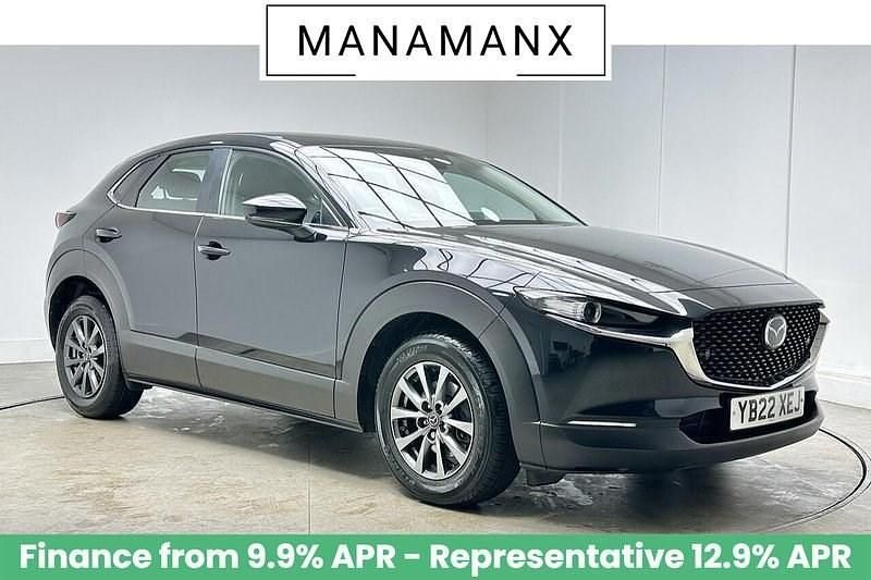 Black Used 2022 Mazda CX-30 SUV | £13,870 (Good price) - Image 1/2