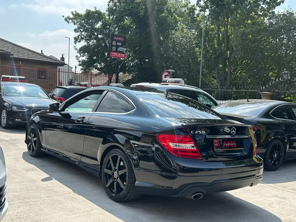 Used Mercedes C250 Sport Edition 2014 Black Coupe