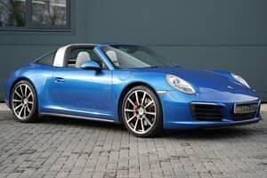 Used Porsche 911 Carrera 4S Cabriolet 420 HP (308 kW) 2017 Blue Cabriolet