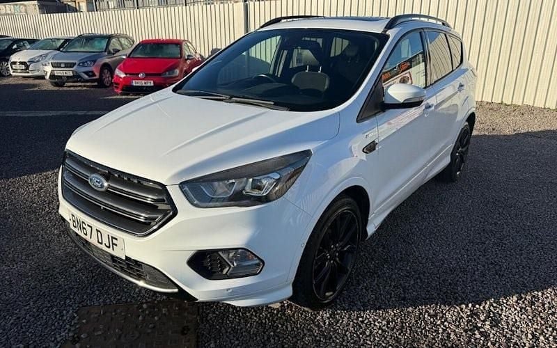 Used Ford Kuga ST-Line X 150 HP (110 kW) 2017 White SUV