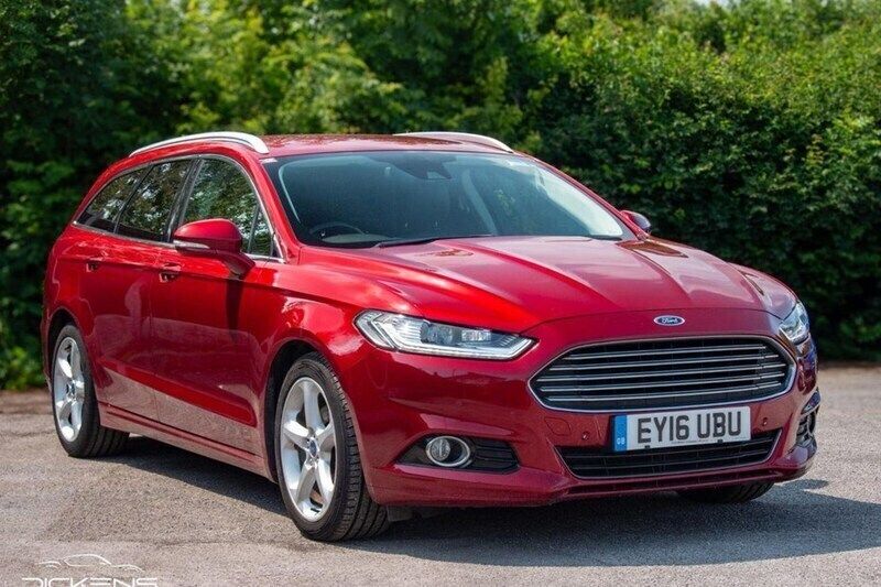 Red Used 2016 Ford Mondeo Titanium Estate | £6,995 (Fair price) - Image 1/1