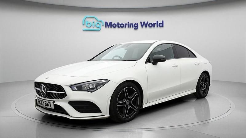 Used Mercedes CLA180 Executive 136 HP (100 kW) 2022 White Sedan