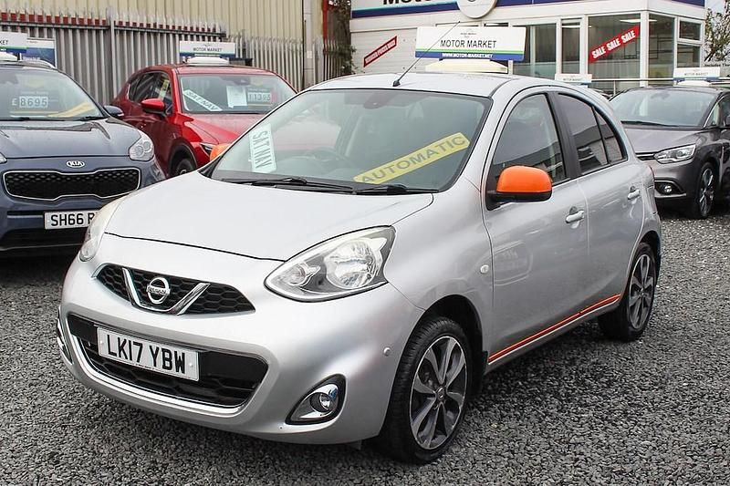 Used Nissan Micra N-TEC 80 HP (58 kW) 2017 Silver Hatchback