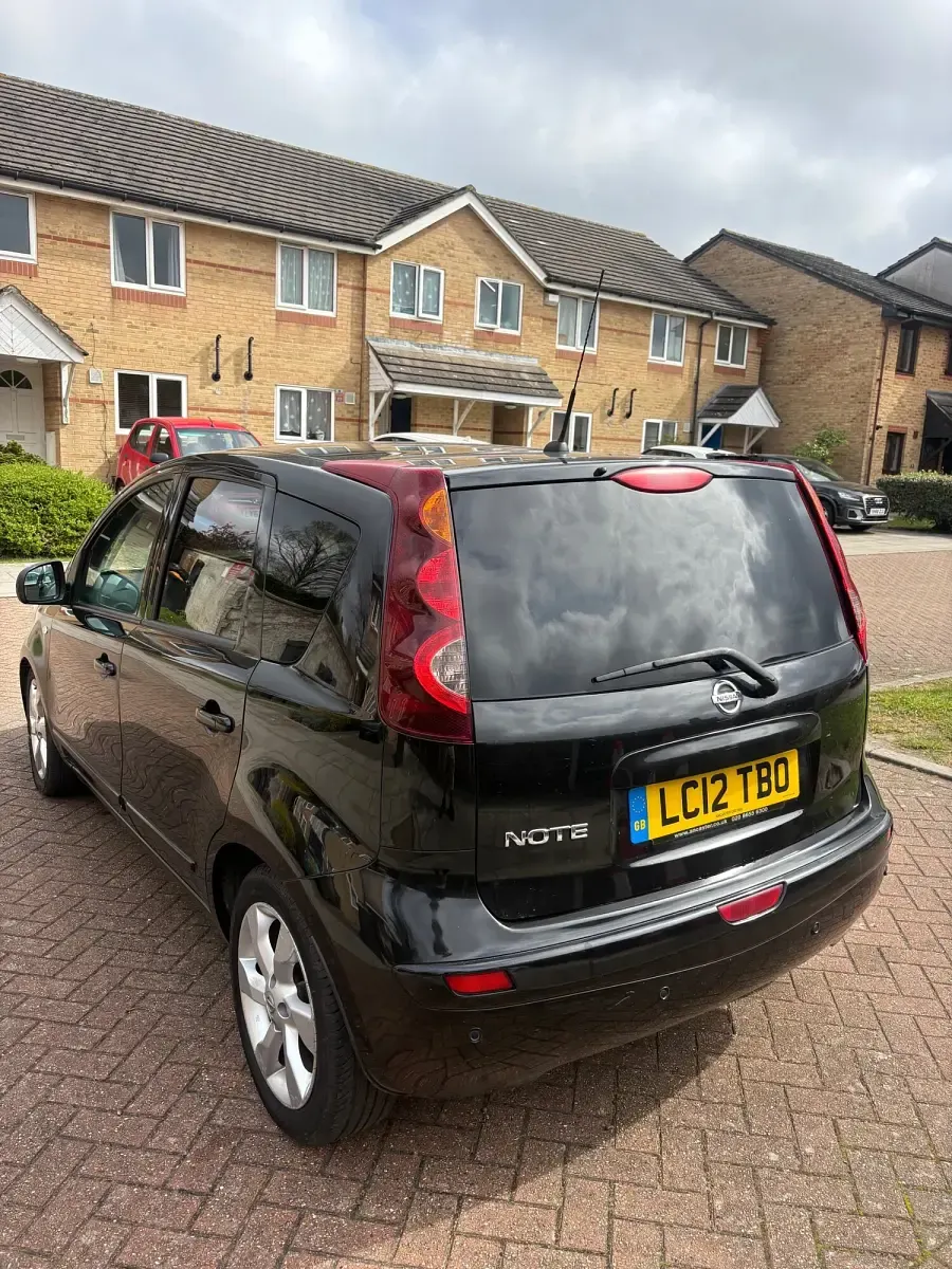 Used Nissan Note N-TEC 2012 Black Hatchback