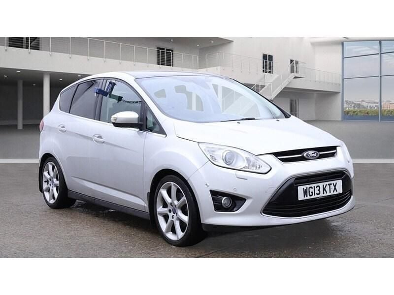 Silver Used 2013 Ford C-MAX Titanium X MPV | £4,789 (Fair price) - Image 1/4