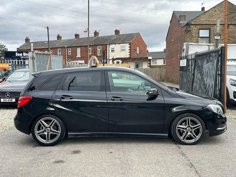 Used Mercedes B180 109 HP (80 kW) 2015 Black MPV